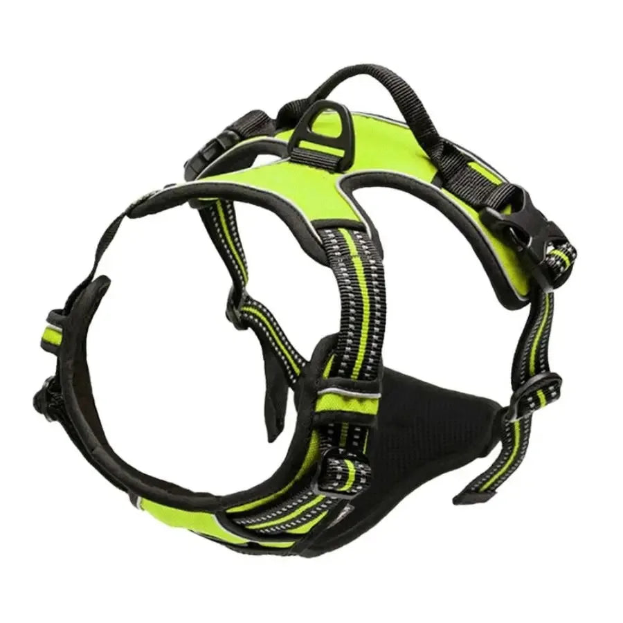 Pet Dog Vest Harness & Collar Set – Adjustable for Small & Medium Dogs