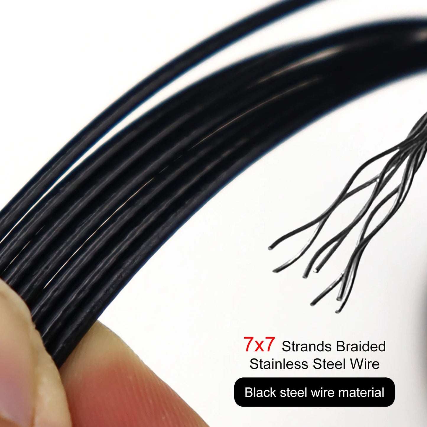 Shark Fishing Rig – 49-Strand Steel Wire with 10/0 Circle Hook