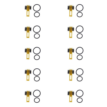 JOOYOO 10pcs/lot Fishing Rod Pole Hook Keeper - Securely Silicone Ring Iso Hold Bait Lures and Jigs for Safe and Easy Fishing