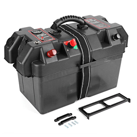 Powered Battery Box USB 12V Battery Box