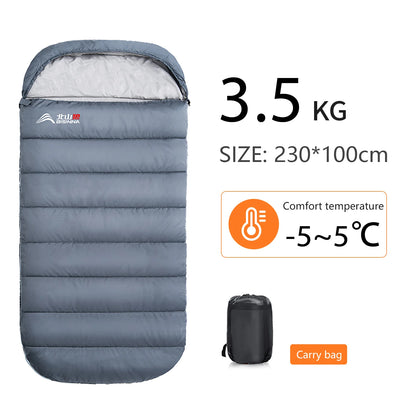 Large Sleeping Bag Lightweight 3 Season