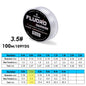 PROBEROS 100M Fishing Line 2.2LB-29.3LB Carbon Fiber Monofilament Line