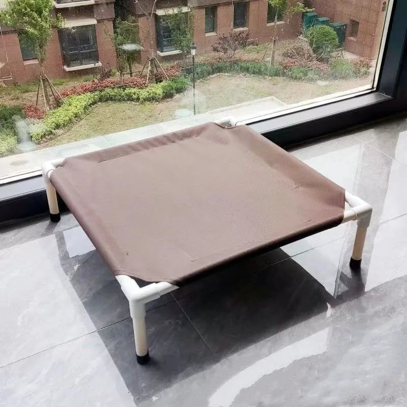 Elevated Folding Pet Camping Bed – Portable Raised Dog & Cat  Bed