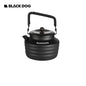BLACKDOG Outdoor Camping 1.3L Water Kettle Portable Ultralight Aluminum Cookware Travel Essential Coffee Hand Drip Pot Teapot
