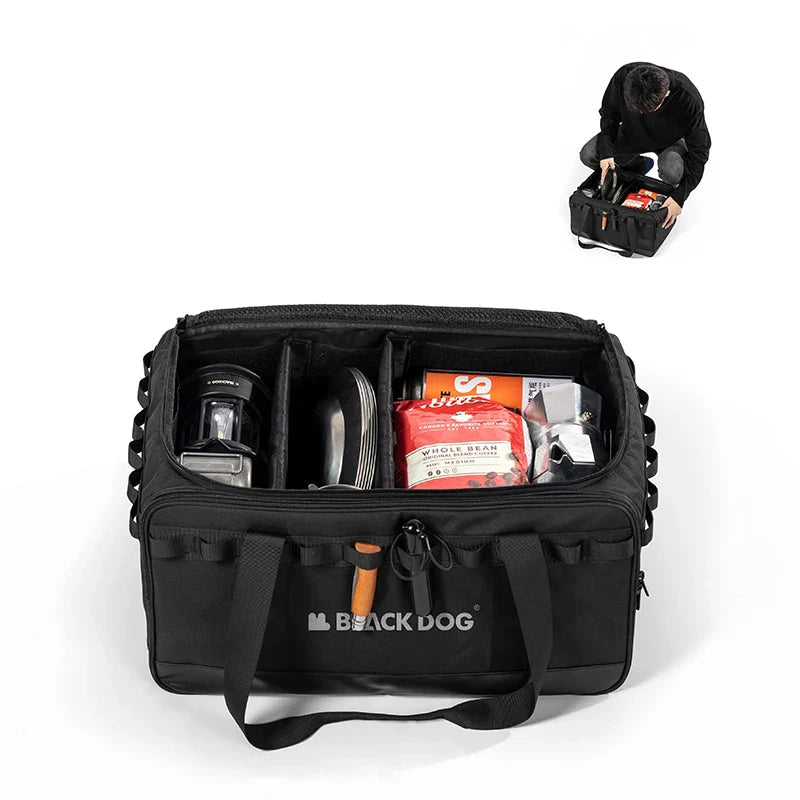 Blackdog Outdoor  Multi Equipment Storage Bag Camping 30L Large Capacity Storage Bag 300D