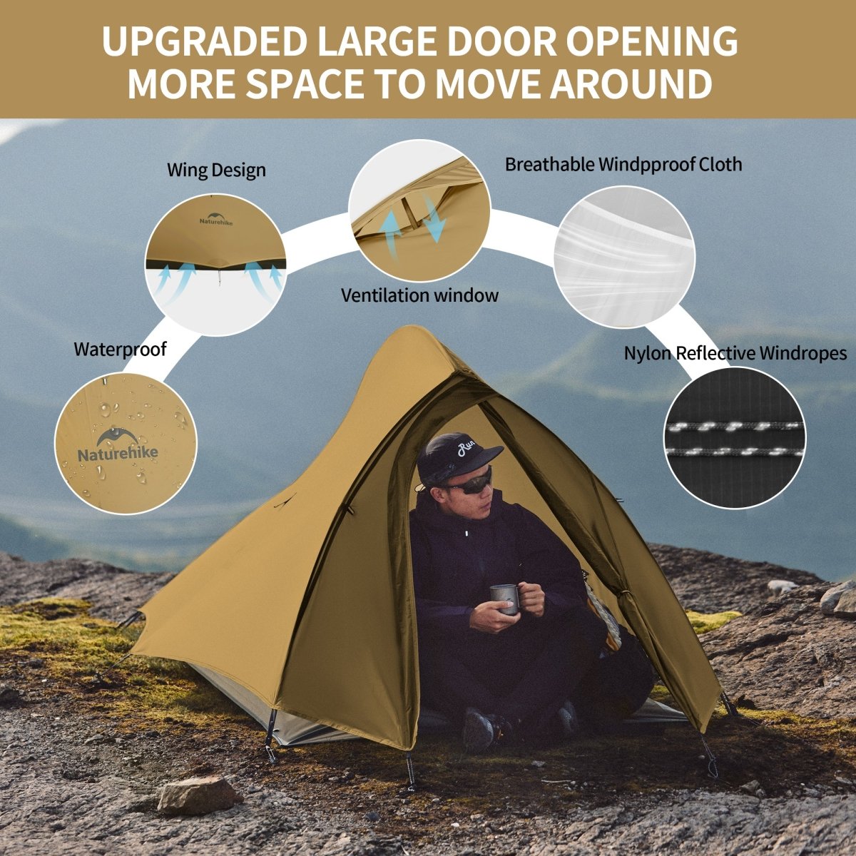 Cloud Up Pro 2 Person Ultralight Backpacking Tent