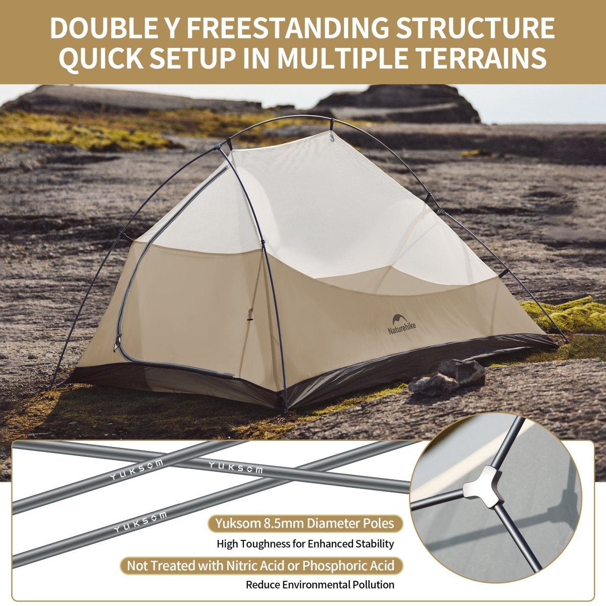 Cloud Up Pro 2 Person Ultralight Backpacking Tent