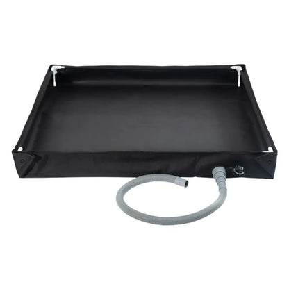 Portable Shower Pan with Drain Hose Foldable Shower Base Outdoor Tent Shower Tray for RV Outdoor Camping Shower Beach Pet Bath