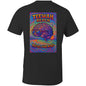 black t shirt teewah brain psychedelic