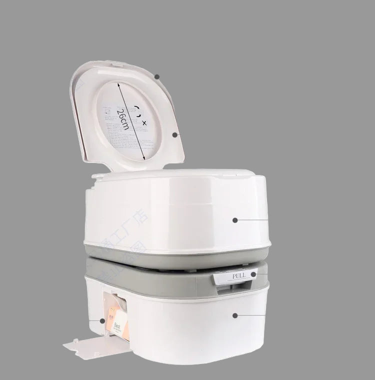 Portable toilet for Camping